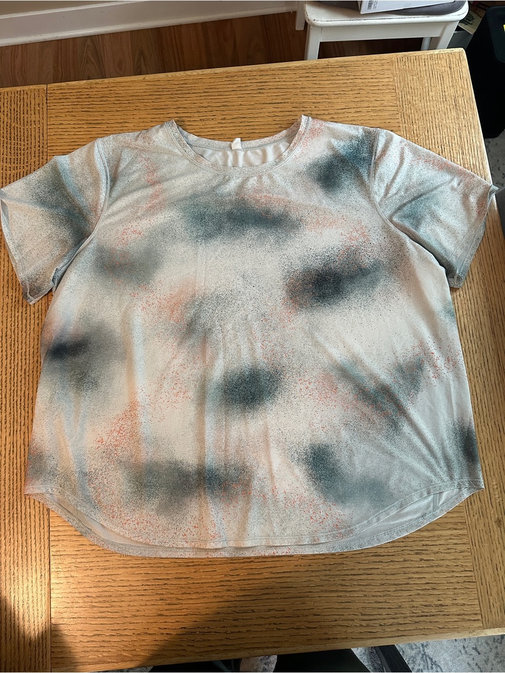 Lululemon high neck run and train tee